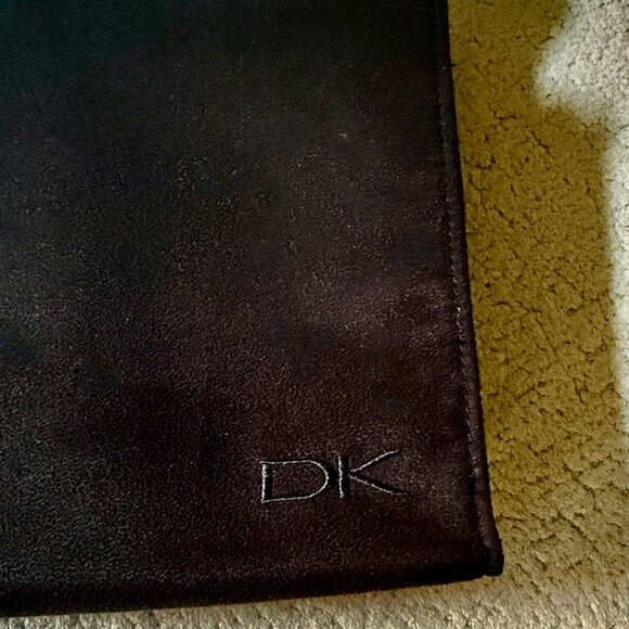 DKNY Black Makeup Pouch + internal separate mini pouch - Picture 9 of 13